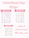 Valentine's Day Multiplication Bingo Fluency Activity