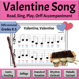 Valentine's Day Music Activities | Kodály Song with Orff A