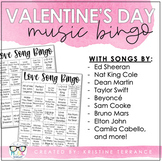 Valentine's Day Music Bingo
