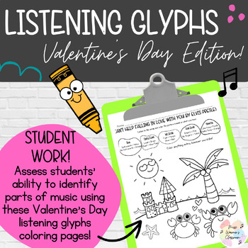 Preview of Valentine's Day Music Listening Glyphs