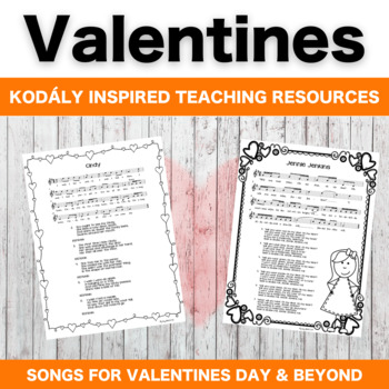 Preview of Valentine's Day Music: Songs and Games