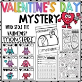 Valentine's Day Mystery | ACTIVITIES | NO PREP | EDITABLE