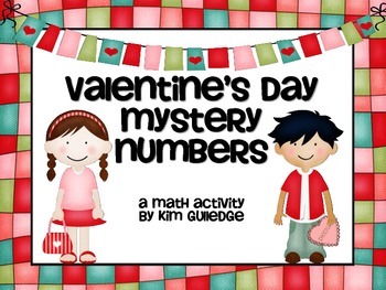 Preview of Valentine's Day Mystery Number - Math Problem Solving Activity