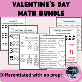 Valentine's Day NO PREP MATH BUNDLE