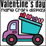 Valentine's Day Name Craft Holiday Bulletin Board Activity