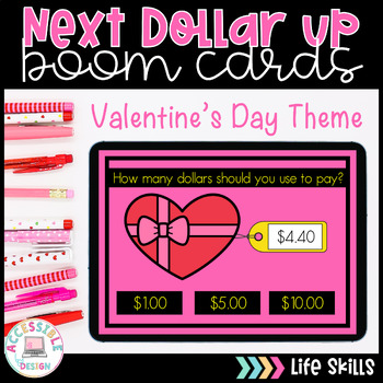 Preview of Valentine's Day | Next Dollar Up Method | Boom Cards