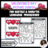 Valentine's Day No-Prep Picture Search - Gestalt & Analyti
