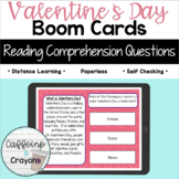 Valentine's Day Nonfiction Reading Comprehension:  Boom Cards