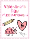 Valentine's Day Nonstandard Measurement - Candy Hearts