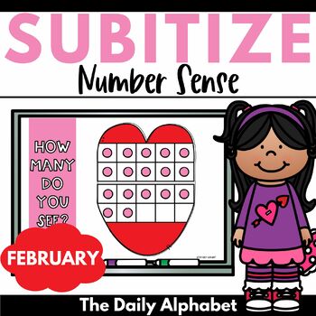 Preview of Valentine's Day Number Sense February Math Activities