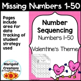 number sequence 1 50 worksheets teaching resources tpt