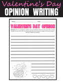 Valentine's Day Opinion Writing