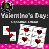 Valentine's Day Opposites Attract Antonym Game