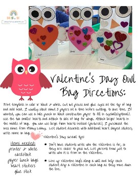 printable valentine owl wrapso cute!