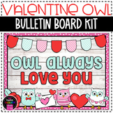 Valentine's Day Owls Bulletin Board or Door Decor