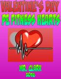 Valentine's Day PE Fitness Hearts