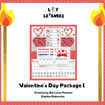 Preview of Valentine's Day Package I Created by Edythe Robertson