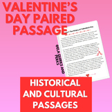 Valentine's Day Paired Passage