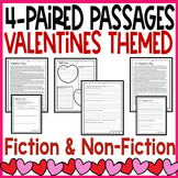 Valentine's Day Paired Text: Reading Comprehension, Writin
