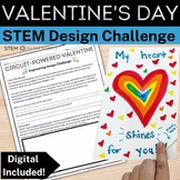 Valentine's Day Paper Circuits STEM Activity for Middle School