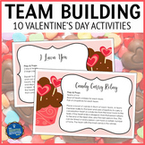 Valentine's Day Party Activities Team Building Task Cards
