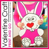 Valentine's Day Party Craft for Take Home Bags | Bunny and Bear