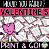 Valentine's Day Party Game - Would You Rather?