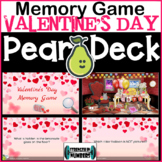 Valentine's Day Party Memory Game Digital Activity for Pea