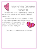 Valentine's Day Party Note