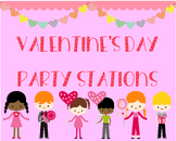 Valentine's Day Party Stations *Editable