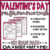 Valentine's Day Math Project - Distance Learning