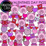 Valentine's Day Pig Clipart (Valentine Clipart)