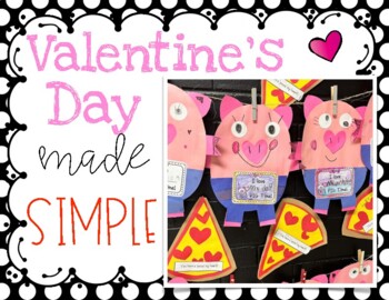 Pig Pun Valentine's Day Printable Cards, Kids Valentines Day Gifts, Piggy  Valentines Treats