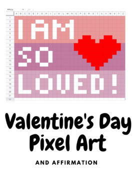 Preview of Valentine's Day Pixel Art