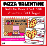 Valentine's Day Pizza My Heart Bundle | Bulletin Board Dec