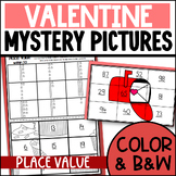 Valentine's Day Place Value Mystery Pictures: Tens and One