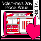 Valentine's Day Place Value: Tens and Ones Moveable Math D