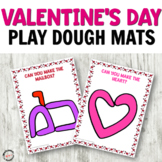 Valentine's Day Play Dough Mats for Fine Motor Centers