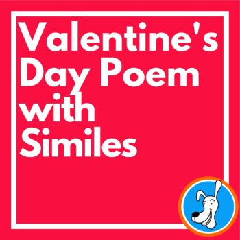 Preview of Valentine's Day Poem with Similes