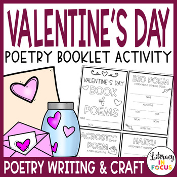 Preview of Valentine's Day Activity | Poetry | Craft
