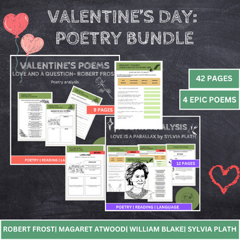 Preview of Valentine's Day Poetry Bundle