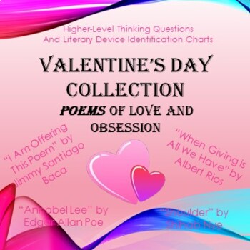 Preview of Valentine's Day Poetry Collection with Poems of Love and Obsession