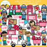 Happy Valentine's Day Kids Post Office Mail and Package De