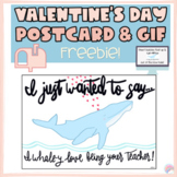 Valentine's Day Postcard and GIF Freebie!