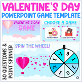 Valentine's Day PowerPoint Game Template - Editable Review