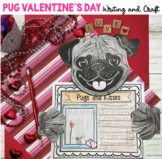 Valentine's Day Pug Craft and Writing 