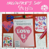 Valentine's Day Puzzle l Valentines Day Worksheets