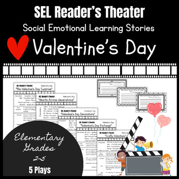 Preview of Valentine's Day Readers Theater Scripts - Plays Perfect for Class Party Activity