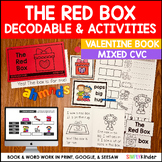 Valentine’s Day Reading Activities, Decodable Reader, Scie