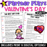 Valentine's Day Reading Activity: Partner Play Scripts & C